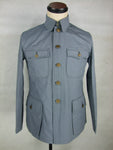 WW2 China Chinese Officer KMT Field Jacket Tunic Grey Gray
