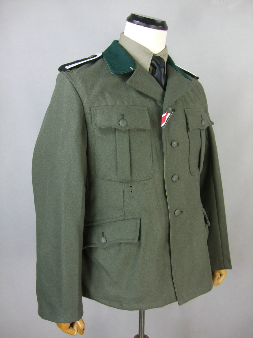 【メーカー直送】 WW2 German Elite Private Tailored Officer & NCO M37 Tunic 個人装備