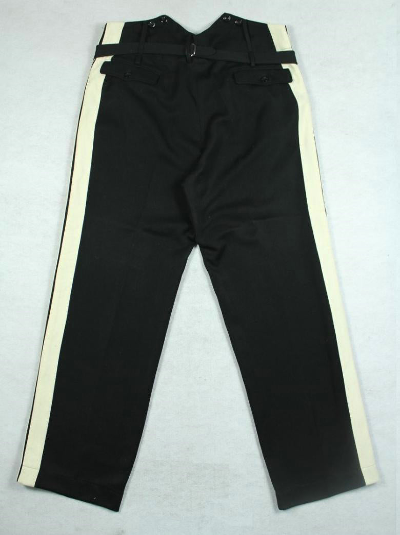 パンツ 1940's germany black wool slacks 1940's germany black wool slacks