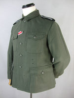 WWII German M42 EM Field Tunic Wool Elite