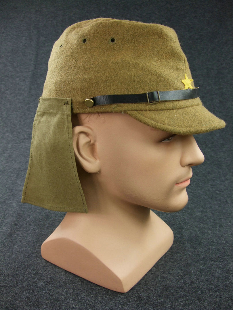WWII Japanese Army IJA Field Cap Havelock Set – Hikishop
