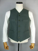 WW1 Italy Italian Foot Troops Model 1909 Dark Grey Green Wool Waistcoat