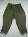 WW1 Italy 1909 Light Grey Green Wool Pants Pantalone Breeches