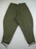 WW1 Italy 1909 Light Grey Green Wool Pants Pantalone Breeches