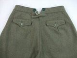 WW1 Italy 1909 Light Grey Green Wool Pants Pantalone Breeches