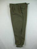 WW1 Italy 1909 Light Grey Green Wool Pants Pantalone Breeches