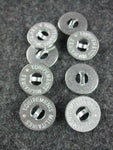 WW1 WW2 French Army Metal Buttons X 8