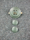 WW1 Imperial Austrian K.U.K. Austro-Hungarian Kaiser Karl K Cap Cockade + Buttons