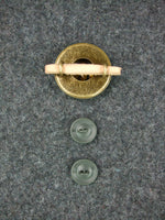 WW1 Imperial Austrian K.U.K. Austro-Hungarian Kaiser Karl K Cap Cockade + Buttons