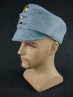 WW1 Austro-Hungarian Imperial Army Pike Grey Visorless Cap For Cavalry