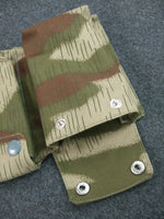 WW2 German Tan & Water Camo Fallschirmjager FG42 Magazine Bandolier Bandoleer