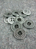 WW1 Imperial Austrian Austro-Hungarian Uniform Zin Buttons 17 mm X 10