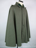 WW1 Austro-Hungarian Imperial Troops Field-Grey Wool Cape With Hood