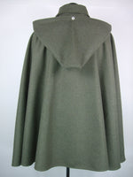 WW1 Austro-Hungarian Imperial Troops Field-Grey Wool Cape With Hood