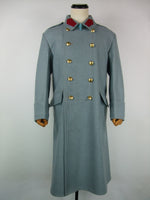 WW1 Austro-Hungarian Imperial M1908 Pike-Grey Wool Infantry Overcoat
