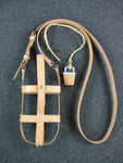 WW1 Austrian Austro-Hungarian M1907 Canteen Leather Strap With Cork Stopper