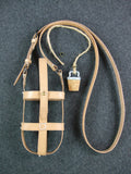 WW1 Austrian Austro-Hungarian M1907 Canteen Leather Strap With Cork Stopper