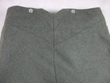 WW1 Austro-Hungarian Imperial K.U.K. Infantry M1910 Field Grey Wool Straight Pantaloons