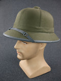 WWII German DAK Wehrmacht Afrikakorps Tropical Pitch Helmet Pre Sale