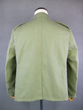 WW1 WW2 Spanish Civil War Enlisted Soldier R26 Khaki-Green Tunic Guerrera para Tropa de la Guerra Civil Late