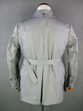 WWII Italian Troops Gray Collared Safari Sahariana Jacket Saharian Tunic