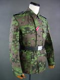 WWII German Elite OAK Camo M43 Field Tunic Jacket Spring