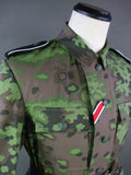 WWII German Elite OAK Camo M43 Field Tunic Jacket Spring