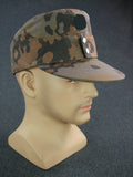 WWII German Waffen Elite Oak Camouflage M43 Field Cap