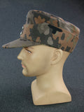 WWII German Waffen Elite Oak Camouflage M43 Field Cap