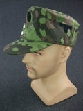 WWII German Waffen Elite Oak Camouflage M43 Field Cap