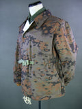 WWII German Waffen Elite Oak Autumn Camouflage Reversible Winter Parka Modified Lapel Fall