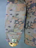 WWII German Waffen Elite Oak Autumn Camouflage Reversible Winter Parka Modified Lapel Fall
