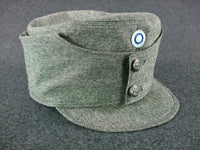 WW2 Finnish Enlisted Soldier M/36 Summer Hat M36 Field Cap Cotton