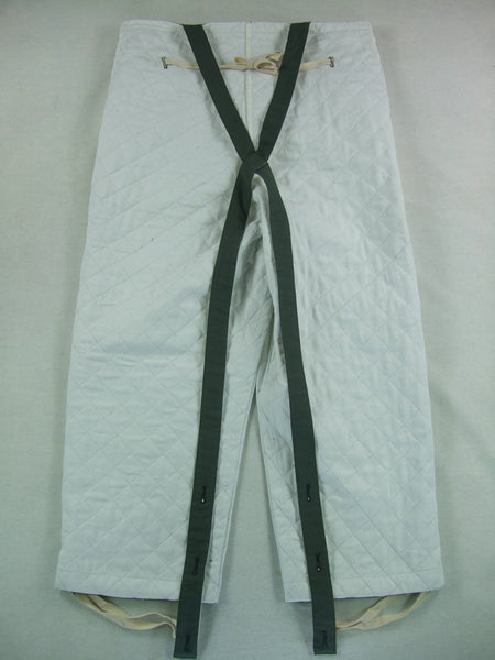 WW2 German Luftwaffe LW Reversible Winter Quilted Pants Reed Green & W ...