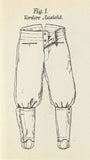 WW1 Austro-Hungarian Imperial Army M1916 Field Grey Corduroy Knee Trousers