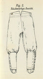 WW1 Austria-Hungary Austro-Hungarian Imperial Army M1916 Field Grey Wool Universal Breeches Knee Trousers