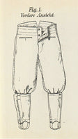 WW1 Austria-Hungary Austro-Hungarian Imperial Army M1916 Field Grey Wool Universal Breeches Knee Trousers
