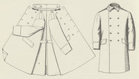 WW1 Austro-Hungarian Imperial M1908 Pike-Grey Wool Infantry Overcoat