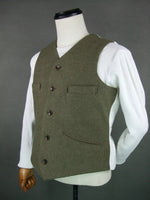 WW1 Italy Italian Light Grey Green Wool Model 1909 Grenadier's Waistcoat