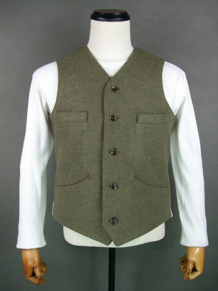 WW1 Italy Italian Light Grey Green Wool Model 1909 Grenadier's Waistcoat