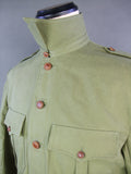 WW1 WW2 Spanish Civil War Military R26 Guerra Civil Española Battledress Khaki-Green Jacket Early