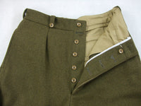 WW2 French Army Heavy Wool Pants Field Trousers