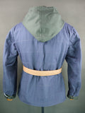 WW2 German Luftwaffe LW Reversible Winter Quilted Parka Blue & White