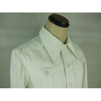 WWII WW2 Italy Italian M40 White Cotton Tunic