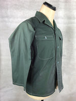 WW2 Japanese Army IJA Tropics 2/3 Sleeves Shirt Dark Green