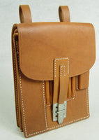 WWII German M35 Map Case Repro Brown Early Type