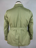 WW2 France French Army Model 1938 Bourgeron Jacket Light Green