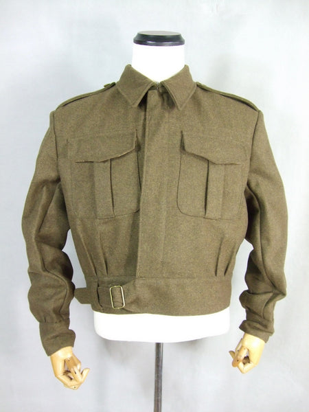 WWII Great Britain British Army P37 Battle Dress Uniform Wool Jacket T – Hikishop WWII Great Britain British Army P37 Battle Dress Uniform Wool Jacket T – Hikishop
