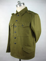 WWII Czechoslovak Green Wool VZ.30 VZ30 Field Tunic Jacket