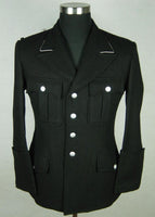 WWII German Elite M32 Officer Black Wool Tunic Jacket